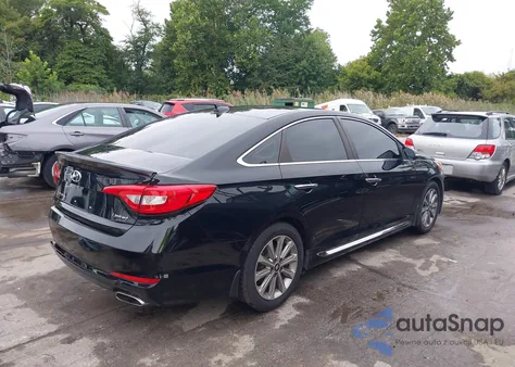2017 Hyundai Sonata Limited из США, поврежденный, VIN 5NPE34AFXHH568424